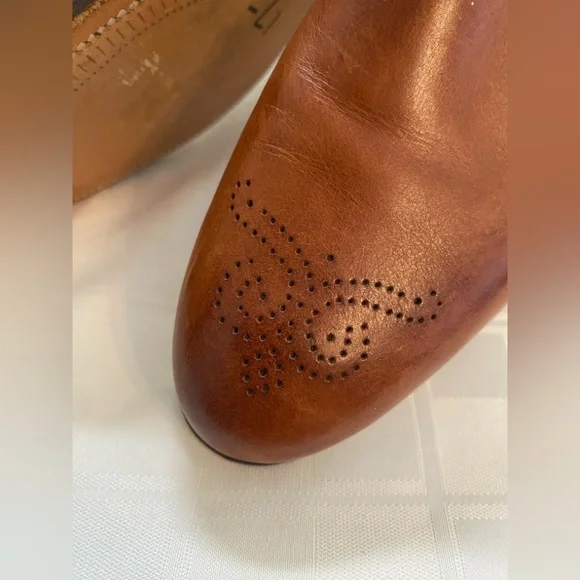 Allen Edmonds Women’s Brown Leather Loafers,Slip On,Size 9 1/2 4A (AAAA) Narrow - Picture 6 of 16